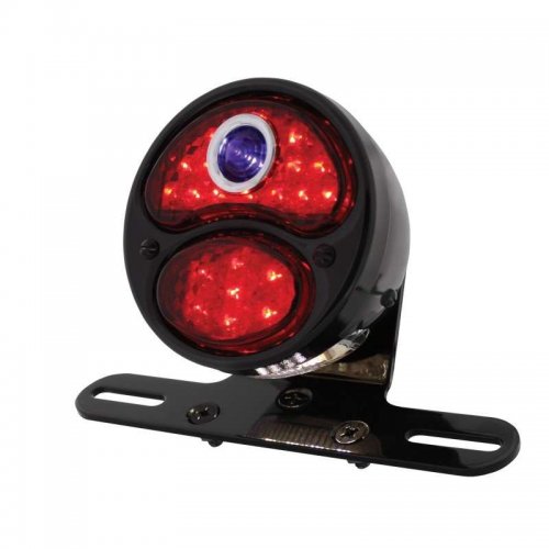 LED "DUO LAMP" Motorcycle Rear Fender Tail Light with Blue Dot | Motorcycle Products