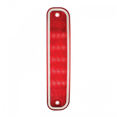 1973-80 Chevy/GMC Truck Front LED Side Marker Light - Red | LED / Incandescent Replacement Lens