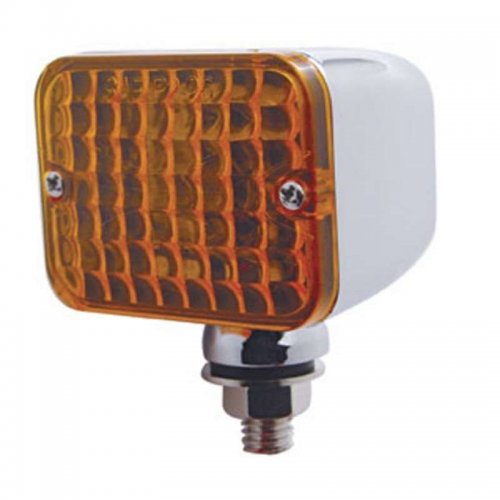 Small Rectangular Auxiliary Light - Amber | Honda / Pedestal