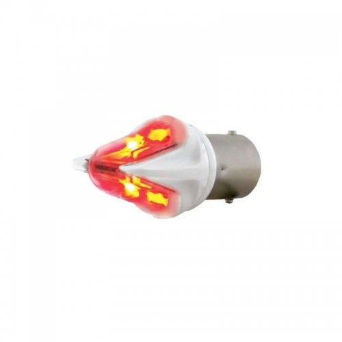 Each - High Power 2-LED 1156 Bulb - Red | Bulbs