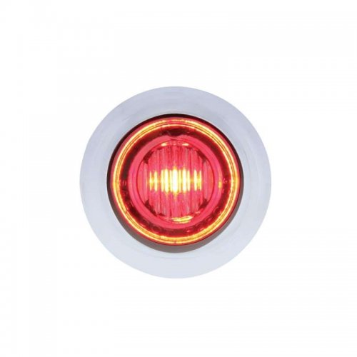 3 LED Dual Color Mini Clearance/Marker Light - Red/Blue | Clearance Marker Lights