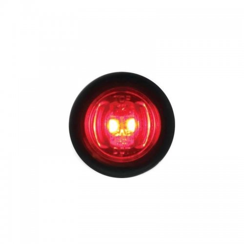 2 LED Mini Clearance/Marker Light - Red LED/Red Lens | Clearance Marker Lights