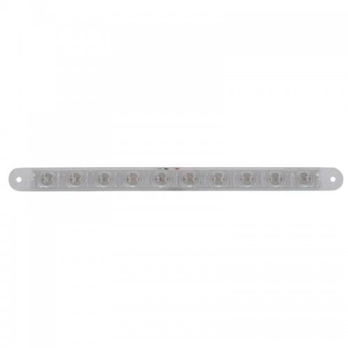 10 LED 9" Turn Signal Light Bar -Amber LED/Clear Lens | Turn Signal Lights