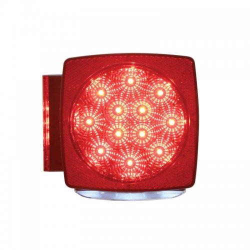 LED Reflector Submersible Combination Light - 21 Red/5 White LEDs | Stop / Turn