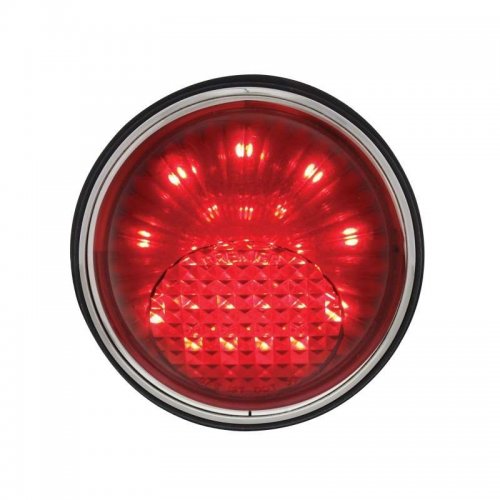 1937-42 Willy's LED Stop, Turn / Tail Light Assembly - Red LED/Red Lens | Stop / Turn