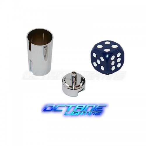 Blue Dice Shift Knob Kit 13 15 18 Speed Eaton Fuller Peterbilt Semi Truck