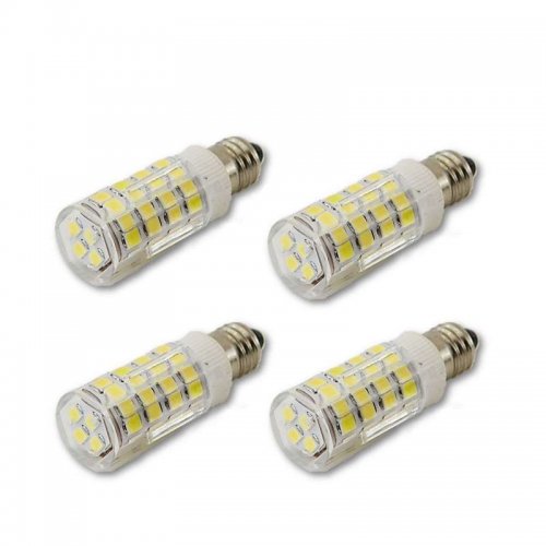E11 LED SMD 4W Cool White 6000K Mini Candelabra Base Dimmable Light Bulb 4 Pack