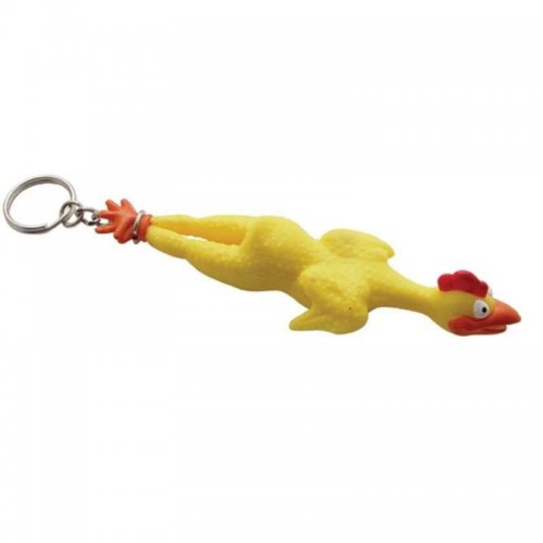 Rubber Chicken Novelty Key Chain | Key Chains