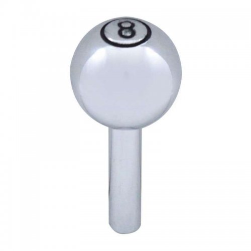 Chrome Large "8" Ball Door Lock | Door Locks