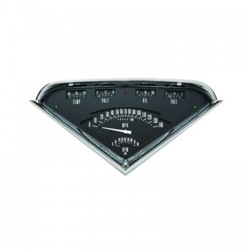 1955-59 Chevy Truck Black Tach Force Package | Dash / Steering