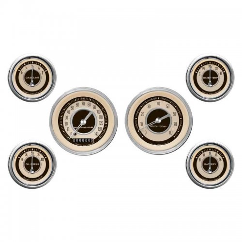 Nostalgia VT Series 6 Gauge Set | Dash / Steering