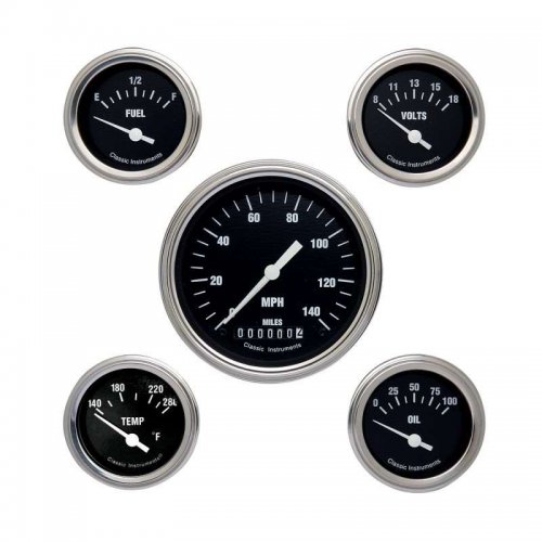 Hot Rod Series Five Gauge Set | Dash / Steering