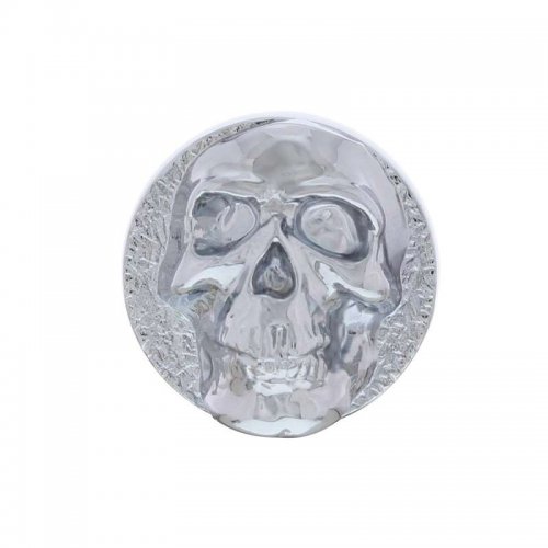 Chrome Skull Dash Knob | Dash Knobs / Screws