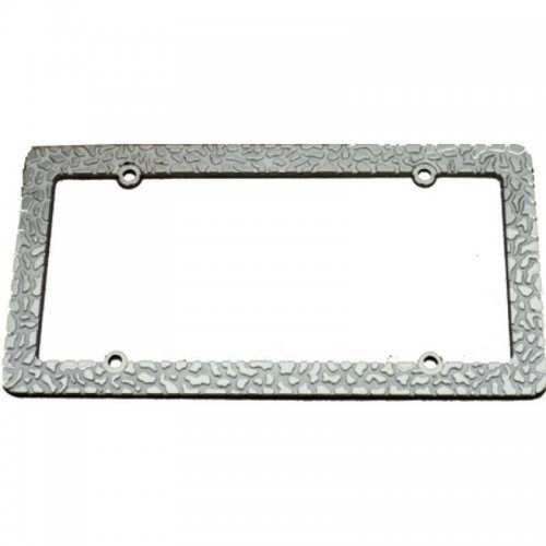 Chrome Nugget License Frame | License Plate Frames