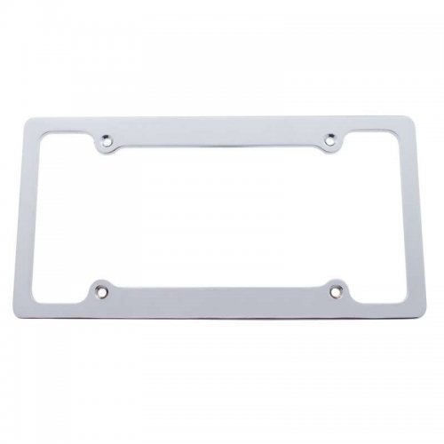 Chrome Aluminum Billet License Frame | License Plate Frames