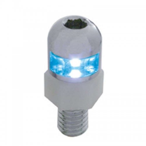 1 LED License Fastener - Blue LED | License Plate Accessories