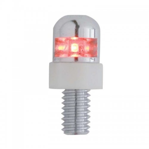 1 LED License Fastener - Red LED | License Plate Accessories