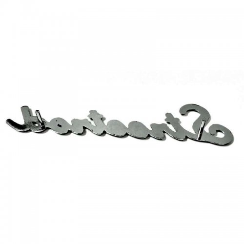 DISCONTINUE****Chrome "Streetrod" Emblem Script Universal Fit Show Car Truck Hot Street Rat Rod