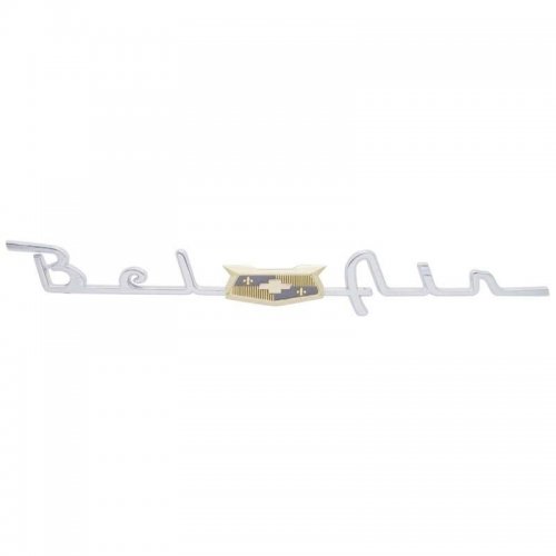 1953-54 Chrome "BELAIR" Script | Moldings / Emblems