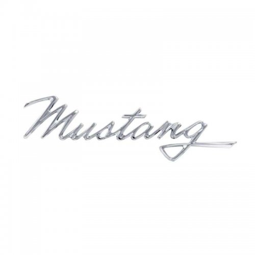 1968 Mustang Script w/ PSA | Moldings / Emblems