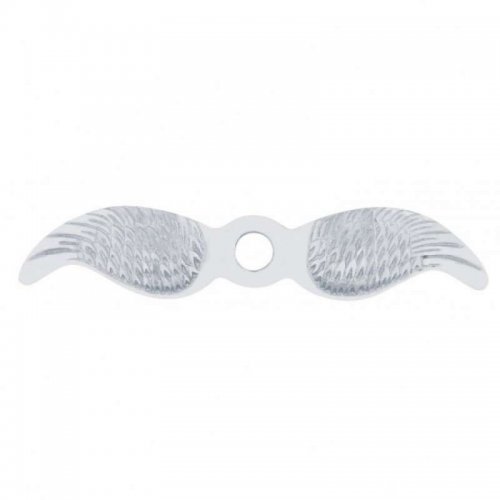 Chrome Aluminum Motometer Wing | Dress Up Components