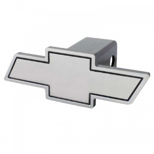 OCTANE LIGHTING Chevrolet Pick-Up Truck Billet Chevy Bowtie Logo 2" Trailer Hitch Receiver Cover