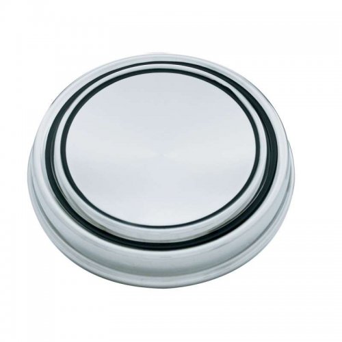 1967-68 "GT" Stainless Hub Cap - Plain | Wheel Covers