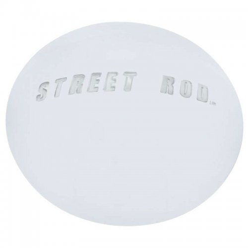 Stainless Hub Cap w/ "Street Rod" Script | Wheel Covers