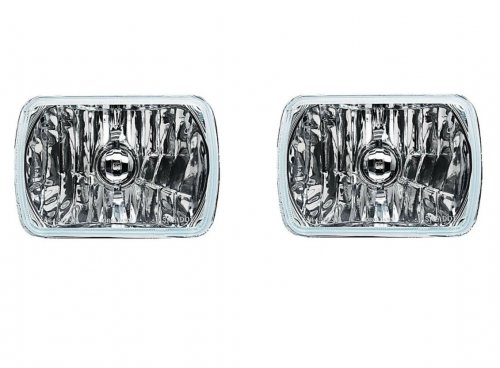 7"x6" Chrome Housing Diamond Cut Headlights