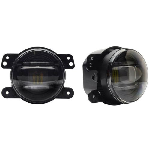 4" inch 30W  LED Fog Light Driving Lamp DRL For 2007-2015 Jeep Wrangler JK CJ TJ