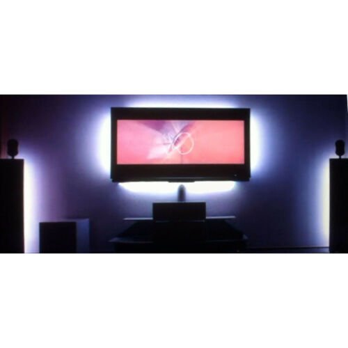 RGB LED Color Changing Mood Lighting Back Pc Tv Television Light Beats To Music