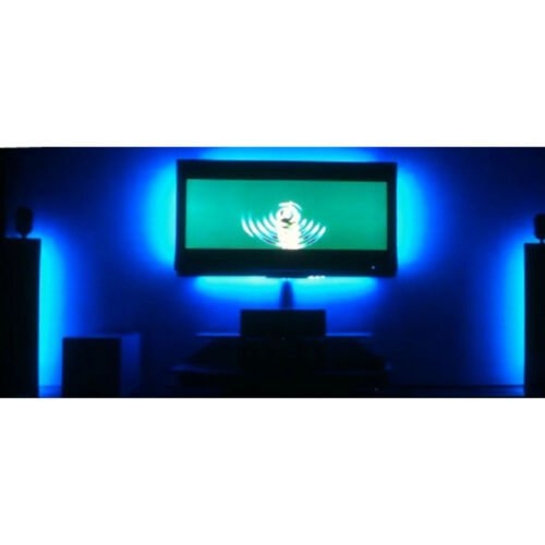 Music RGB LED Ambient Color Illuminate TV Television Backlit Backlight Lighting