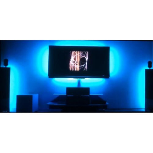 Music RGB LED Ambient Color Illuminate TV Television Backlit Backlight Lighting