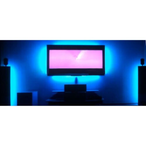 Music RGB LED Ambient Color Illuminate TV Television Backlit Backlight Lighting