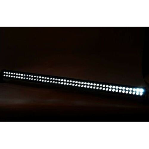 52" 300W White 4D Dual Row 100-LED Spot Flood Light Bar w/ Switch Off Road Truck