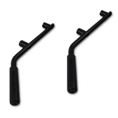 Black Rear Grab Safety Handles w/ Hardware For 07-18 Jeep Wrangler