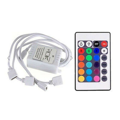 880 881 27 SMD RGB Multi-Color Changing Shift Led Fog Light Bulb IR Pair