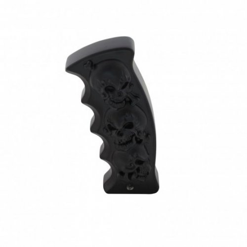 Black Skulls Pistol Grip Shift Knob | Pedals, Floor, / Shifter Parts