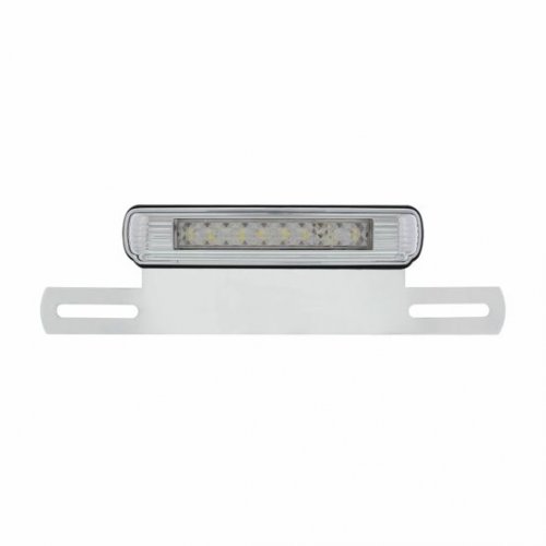 8 White LED License Bracket - Back-up Light | License Plate Accessories