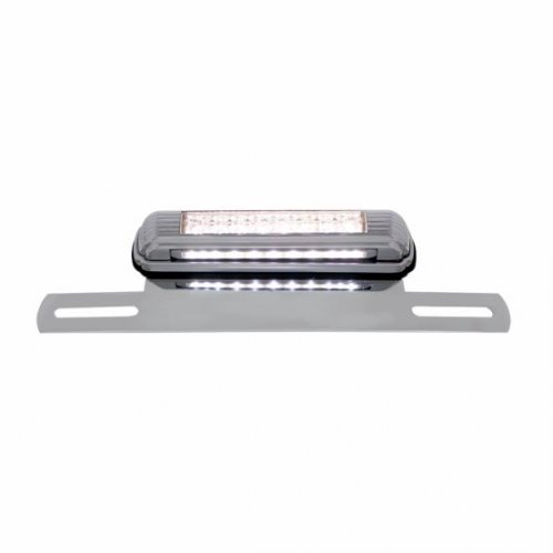 8 White LED License Bracket - Back-up Light | License Plate Accessories