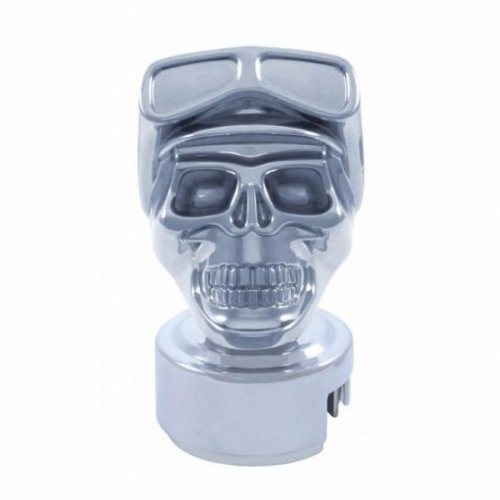 Chrome Skull Biker 13/18 Speed Shift Knob | Motorcycle Products