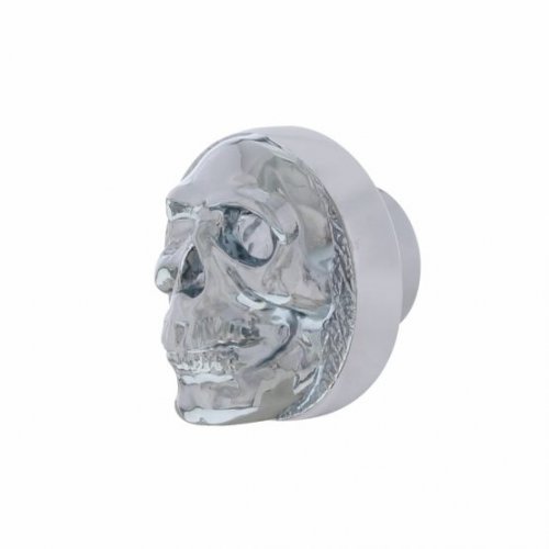 Chrome Skull Dash Knob | Dash Knobs / Screws