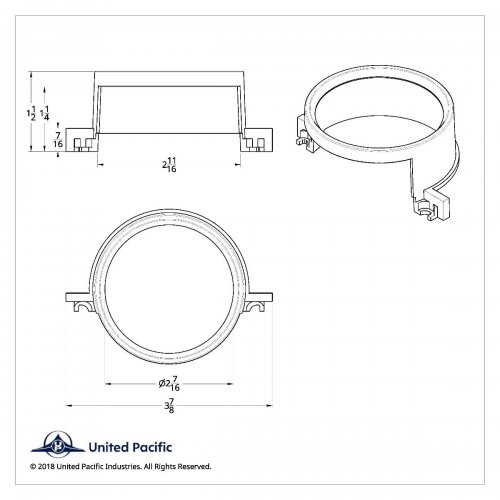 1964 Tail Light Lens Trim | Bezels / Housings