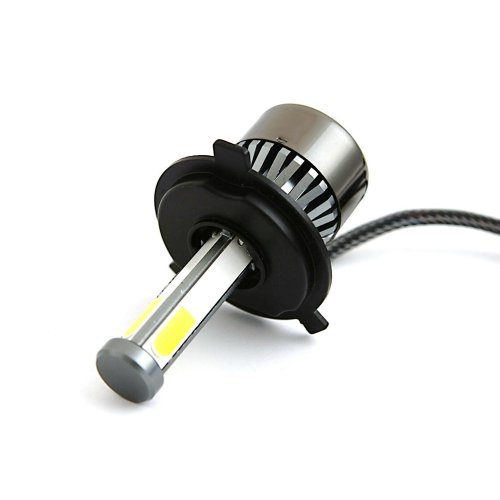 7" H4 HID SMD COB LED Low/Hi Beam Headlight Light Bulb 6000K 4000LM PAIR