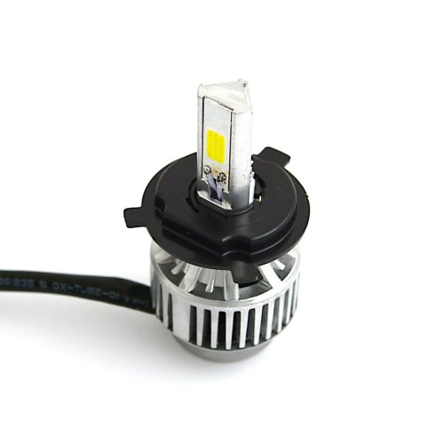 6500k H4 SMD COB 360° LED White Motorcycle Headlight Hi/Low Light Bulb