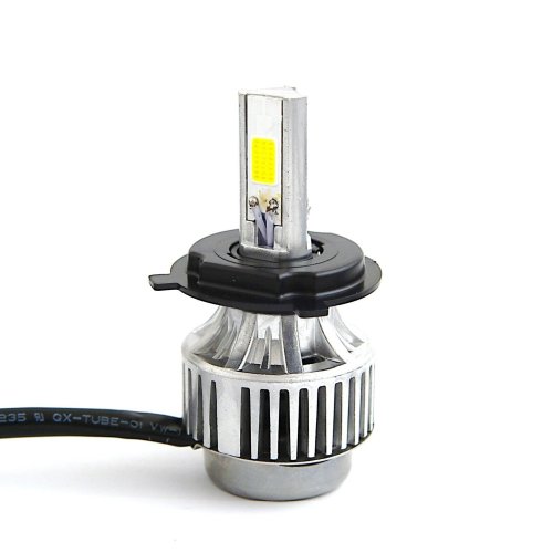 6500k H4 SMD COB 360° LED White Motorcycle Headlight HID Hi/Low Light Bulb