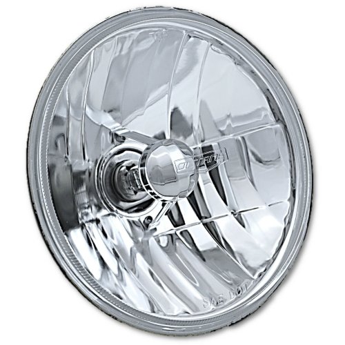 7" Crystal Headlight 55/60 Halogen White Light Headlamp For 76-15 Jeep Wrangler