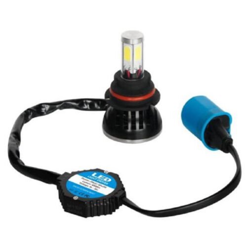 9004 HID SMD COB LED HI/LOW Beam Headlight Light Bulb 6000K 4000LM 40W PAIR