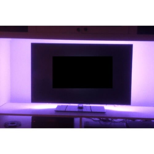 RGB LED LCD Pc Ambient Color Illuminate Tv Television Backlit Backlight Lighting