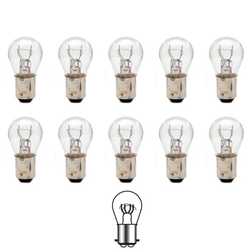 1158 6 Volt 6V Tail Light Brake Stop Turn Signal Lamp Bulbs Box Of 10